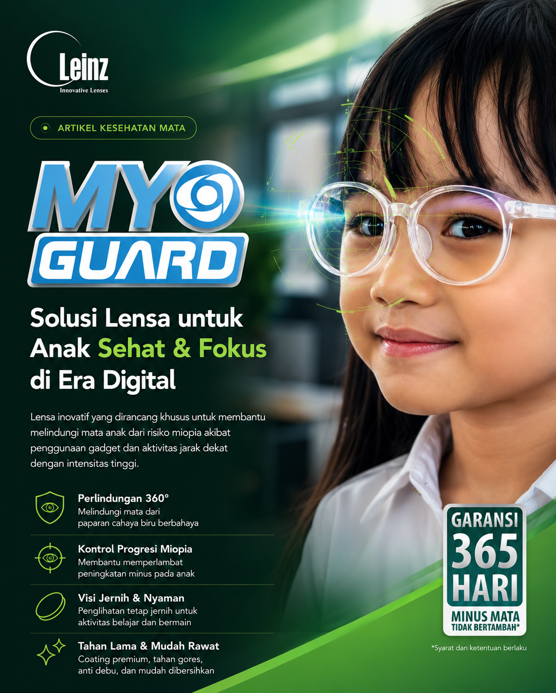 Masih Kecil memiliki Gangguan Penglihatan? Ketahui Penyebab dan Pencegahannya!