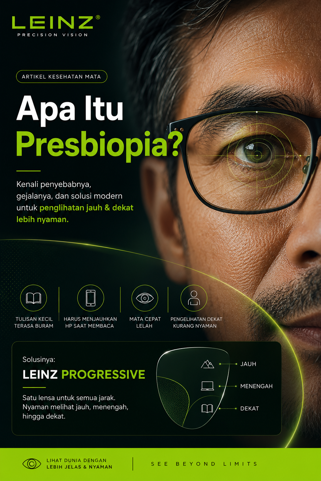 Apa itu Presbiopia? Kenali tanda-tandanya sebelum mulai mengganggu aktivitas harian.